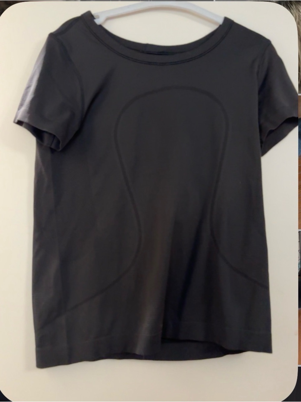 lululemon athletica Black Short-Sleeve Crew Tee
